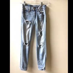 MOVING SALE! AE Jegging ankle distressed NWOT
